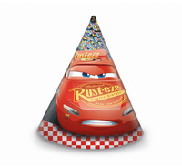 Czapeczki papierowe "Cars 3", 6 szt.