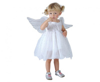 Zestaw dla dzieci Aniołek (sukienka, skrzydła), rozm. 92/104 cm