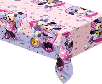 Obrus plastikowy Minnie Junior, 120x180 cm