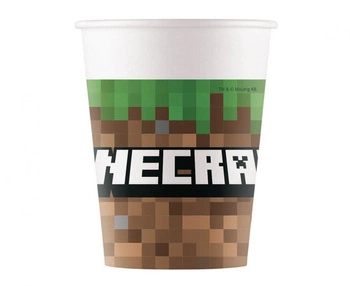 #PK Kubeczki papierowe (WM) Minecraft, 200ml, 8 szt. (SUP label)