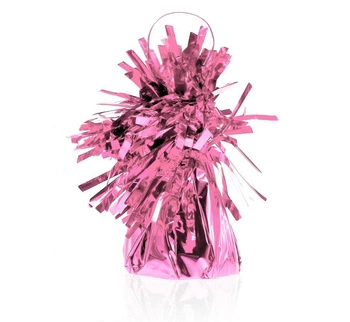 Ciężarek foliowy do balonów z helem, j. różowy, 145 g 