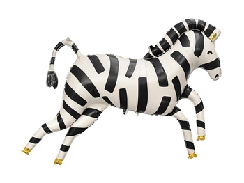 Balon foliowy Zebra 115 x 85 cm