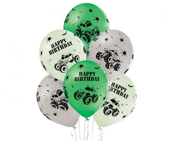 Balony D11 Monster Truck BD Mix3 1C5S, 6 szt.