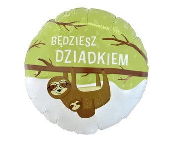 Balon foliowy Będziesz Dziadkiem, 18" KK