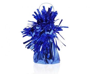 Ciężarek foliowy do balonów z helem, niebieski, 145 g 