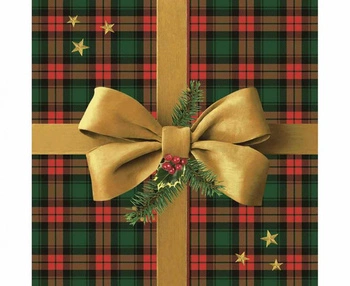 Serwetki papierowe świąteczne DAISY z motywem gwiazdki 33 x 33 cm