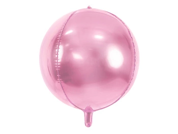 Balon foliowy Kula jasnoróżowy 40 cm