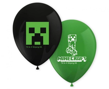#PI Zestaw 8 balonów "Minecraft"
