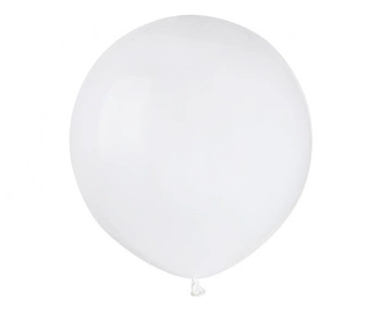 Balony G150 pastel 19" - białe 01/ 50 szt. KK