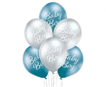 Balony D11 Baby Boy 1C2S, 6 szt.