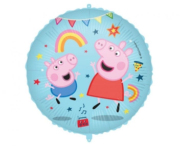 Balon foliowy 18 cali Peppa Pig Messy Play