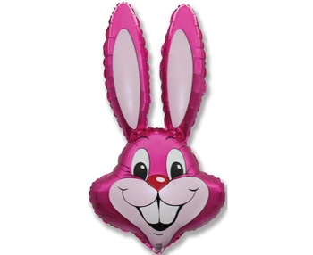Balon foliowy Królik róż, 24"