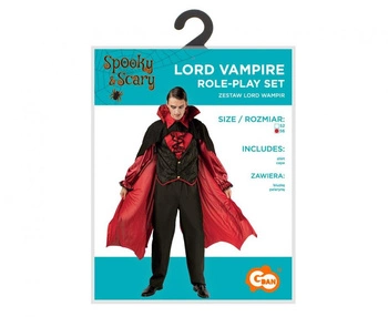 Strój Lord Wampir Halloween dla dorosłych rozm. 56