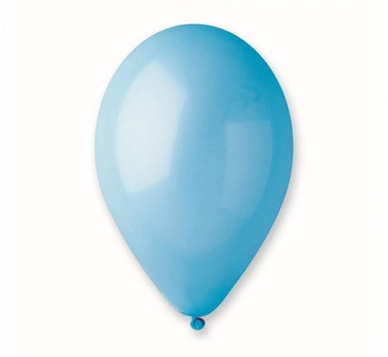 Balony G90 pastel 10" - błękitne 09/ 500 szt.