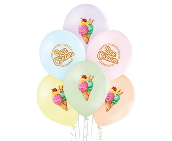 Balony D11 Ice Cream, 6 szt.