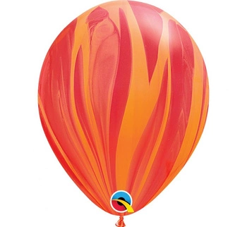 Balon QL 11", pastel agat czerwony