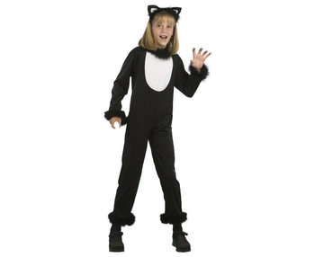 Zestaw dla dzieci Uroczy Kotek (kombinezon, opaska), rozm. 130/140 cm