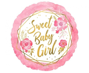 Balon foliowy 18" SHP -  Baby girl
