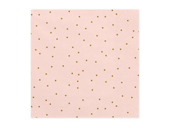 Serwetki papierowe Kropeczki 33 x 33 cm 20 szt.