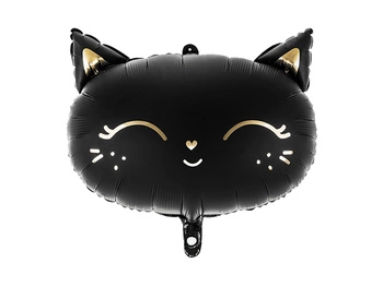 Balon foliowy Kotek czarny 48 x 36 cm