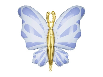 Balon foliowy Motyl błękitny 69 x 69 cm