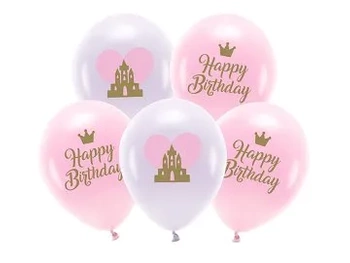 BALONY ECO 33CM HAPPY BIRTHDAY MIX