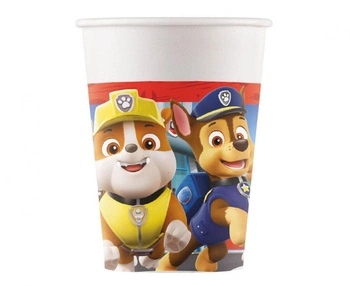 Kubeczki papierowe Psi Patrol Rescue Heroes 200 ml 8 szt.