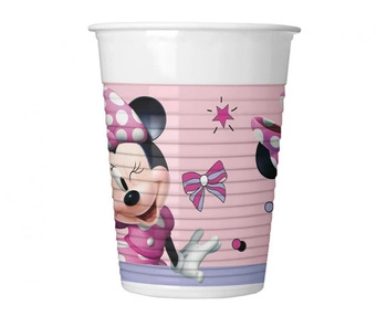 Kubeczki plastikowe (WM) Minnie Junior, 200 ml, 8 szt. (SUP label)