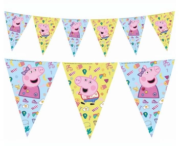 #PBA Banner Peppa Pig, 9 flag, 230 cm