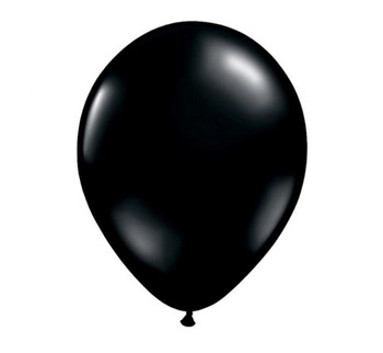 Balon QL 11", pastel czarny