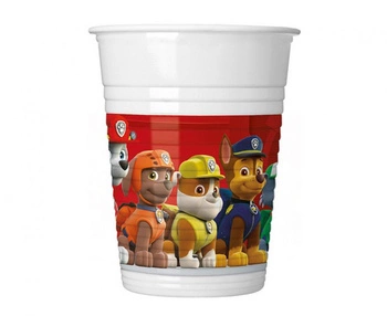 #PK Kubeczki plastikowe (WM), Paw Patrol - Ready for Action (Nickelodeon), 200ml, 8 szt. (SUP label)