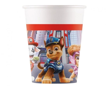 #PK Kubeczki papierowe (WM) Paw Patrol: The Movie, 200ml, 8 szt. (SUP label)