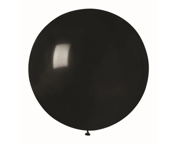 Balon G220 pastel kula 0.75m - czarna 14