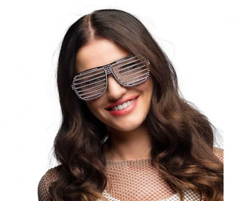 Okulary Party Spectacular, czarne