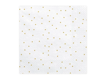 Serwetki papierowe Kropeczki 33 x 33 cm 20 szt.