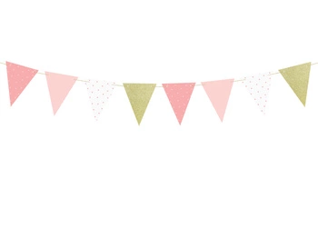 Girlanda 1st Birthday - Flagietki, 1,3m