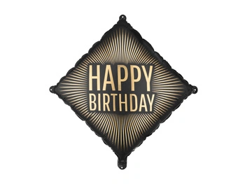 Balon foliowy Happy Birthday 46 x 46 cm