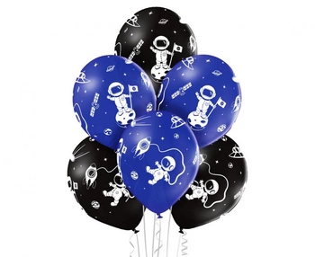 Balony D11 Spaceman, 6 szt.